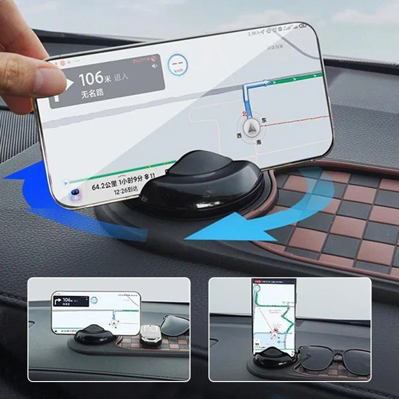 360° Rotating Car Phone Mat Holder
