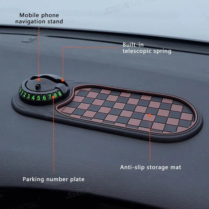 360° Rotating Car Phone Mat Holder