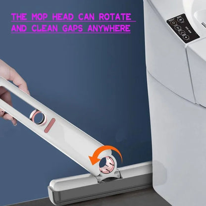 Multi-Use Foldable Sponge Mop with Refill Head